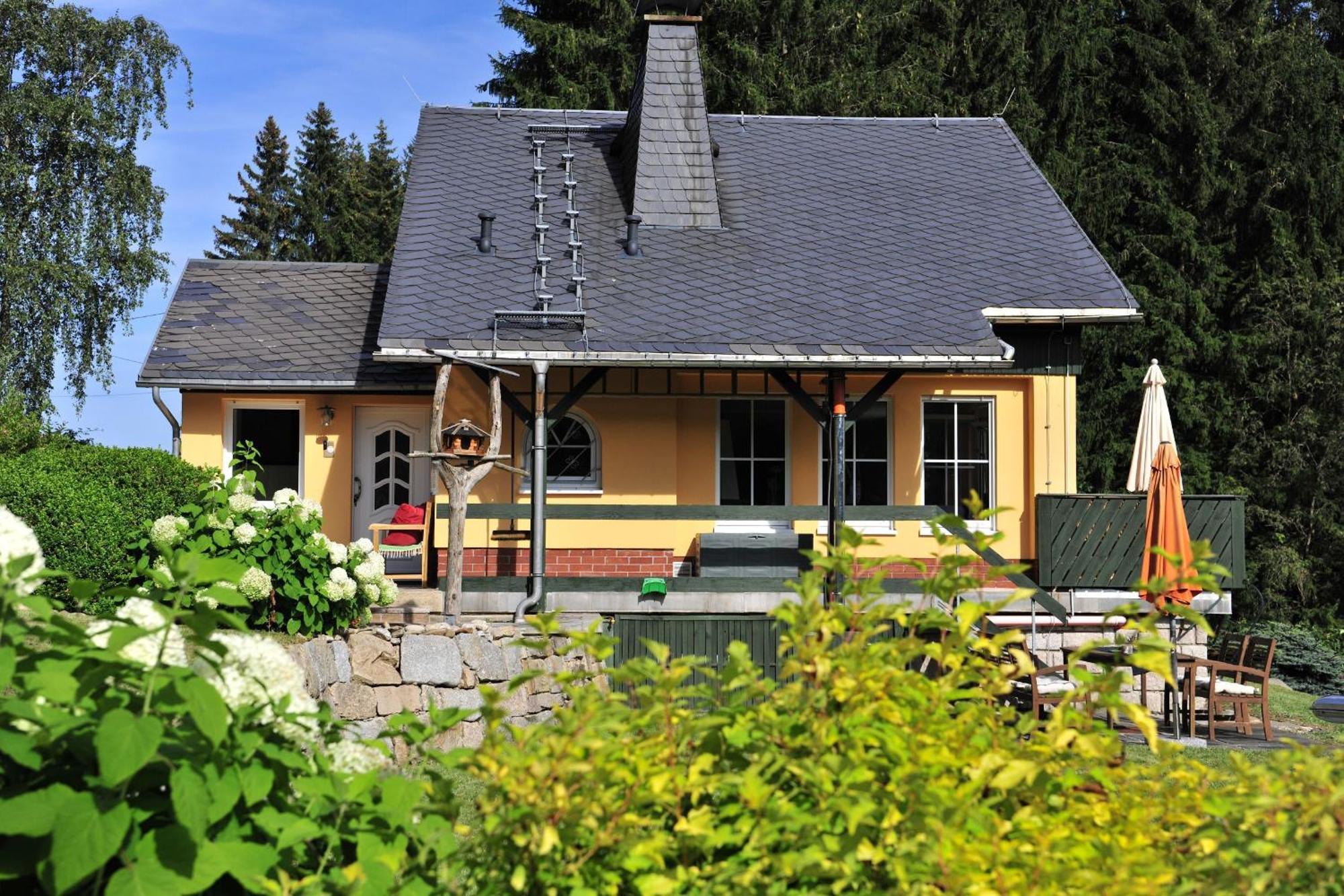 Exklusives Ferienhaus "Waldzauber" Ruhe Und Natur Pur Am Waldrand Geniessen Schönheide Zewnętrze zdjęcie
